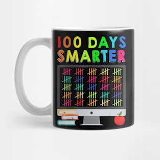 100 Days Smarter Of School Distance Learning Teacher Kids Mug